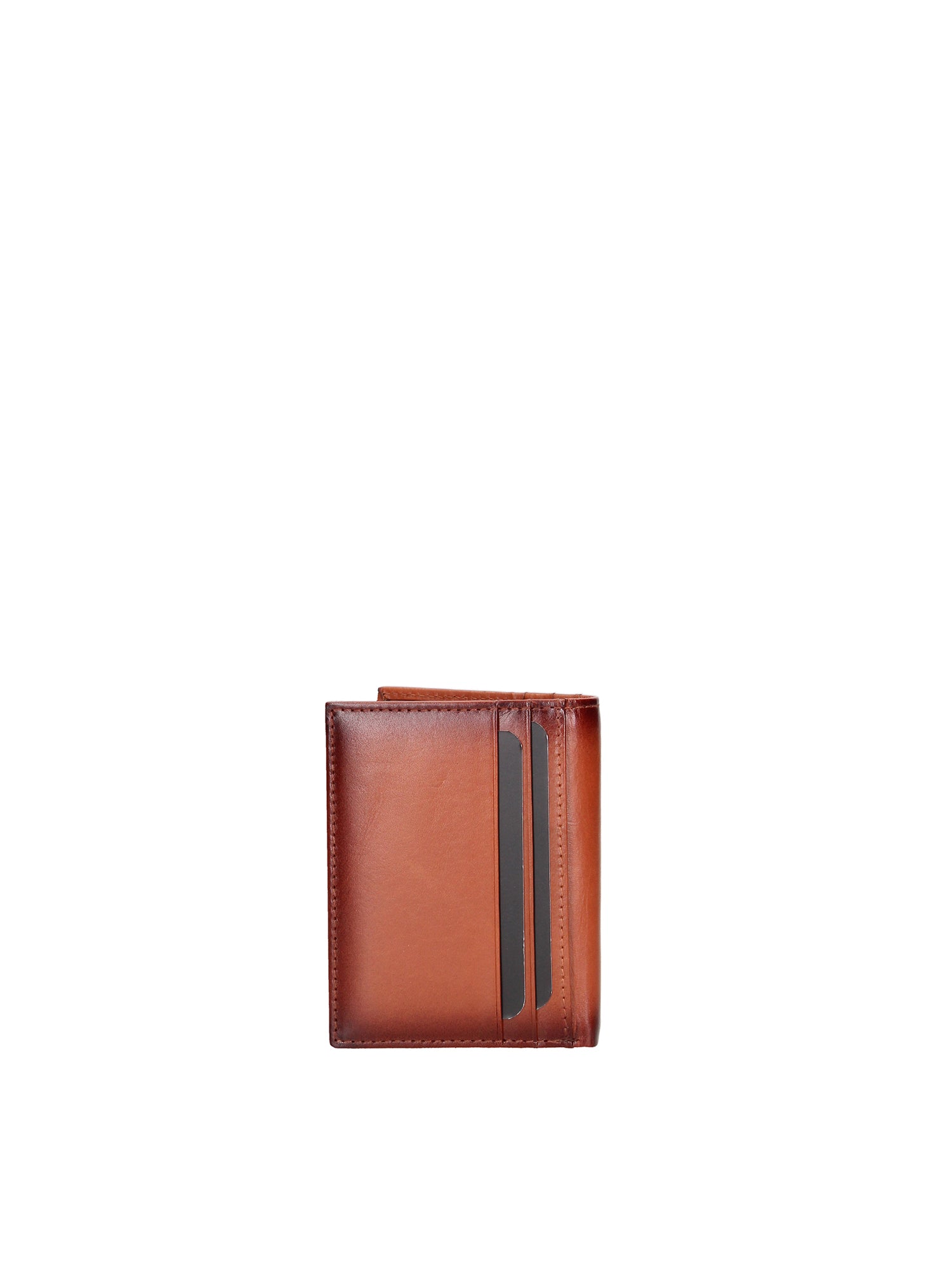 Portafoglio in Vera Pelle Cognac