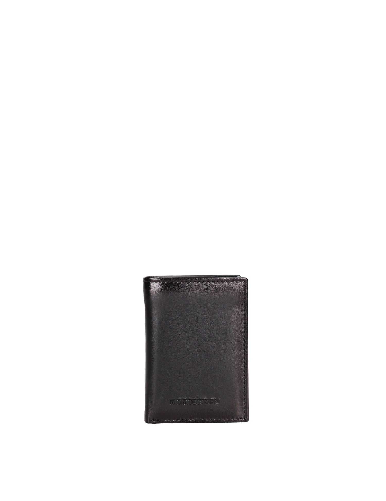 Portafoglio in Vera Pelle Nero