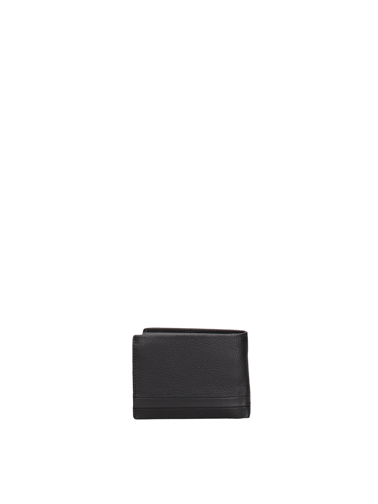 Portafoglio in Vera Pelle Nero