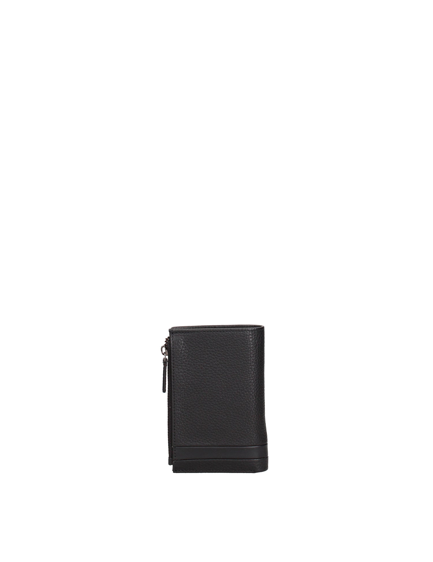 Portafoglio in Vera Pelle Nero