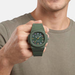 Orologio in 100% Metal Verde