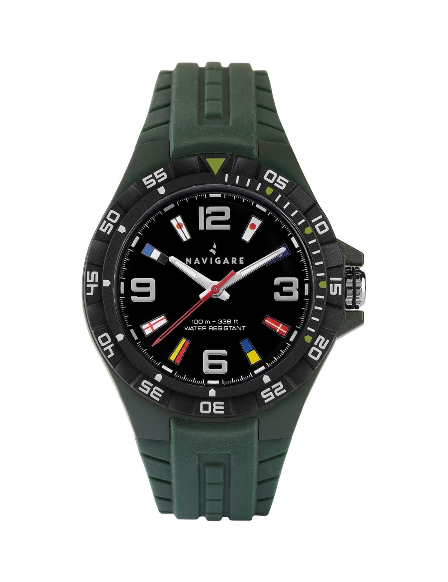 Orologio in Rubber Nero