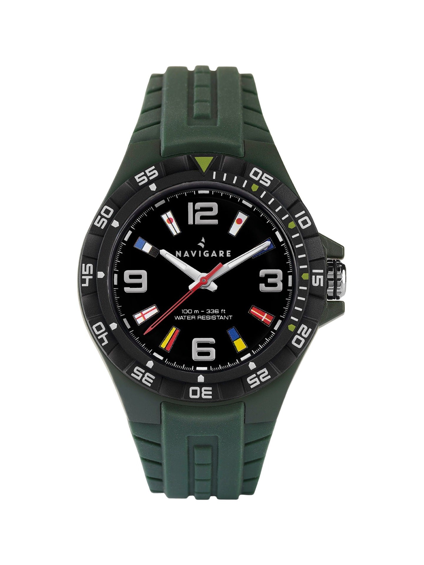 Orologio in Rubber Nero