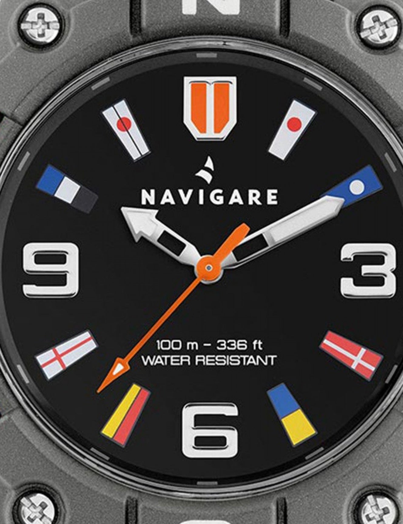 Orologio in Rubber Nero