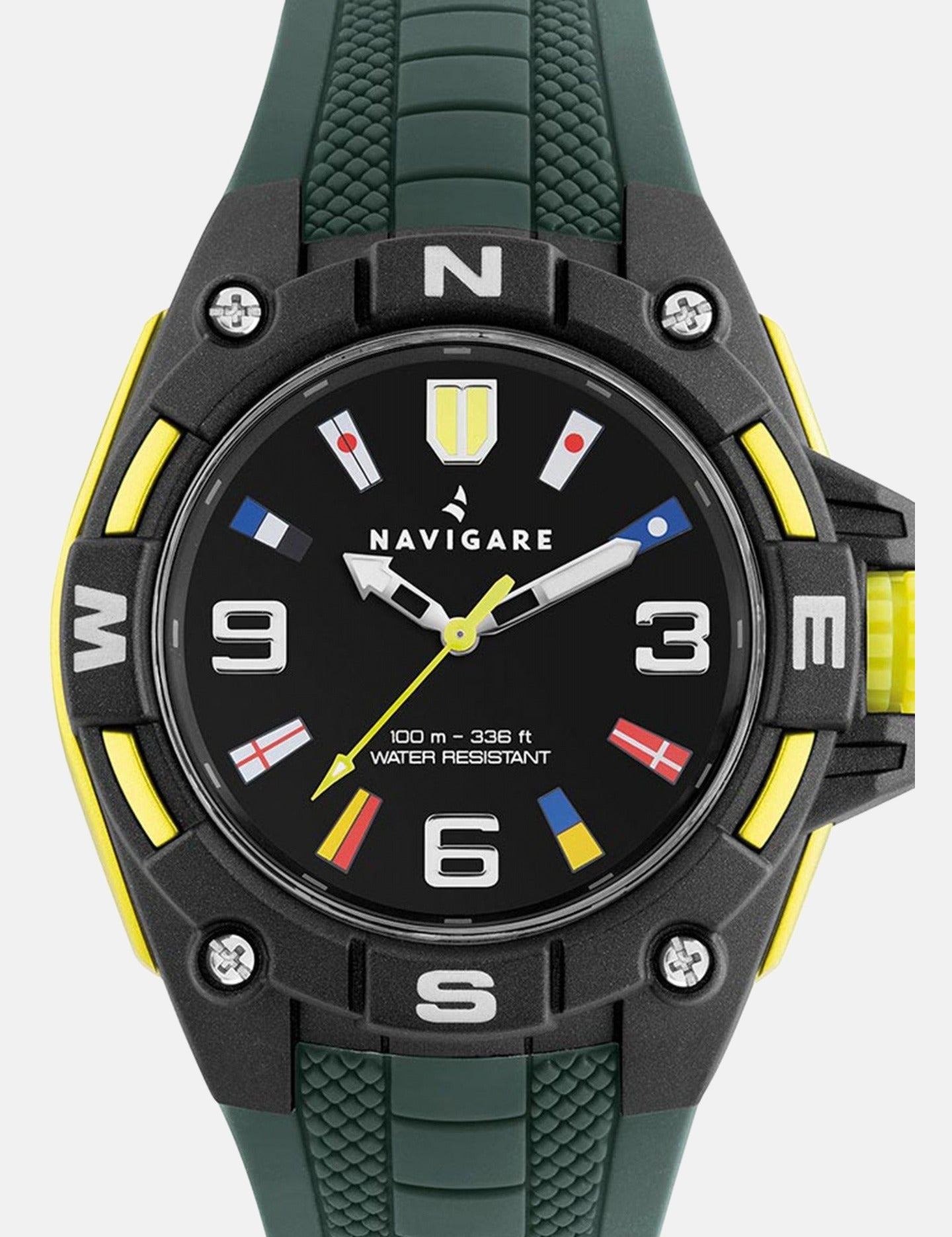 Orologio in Rubber Nero