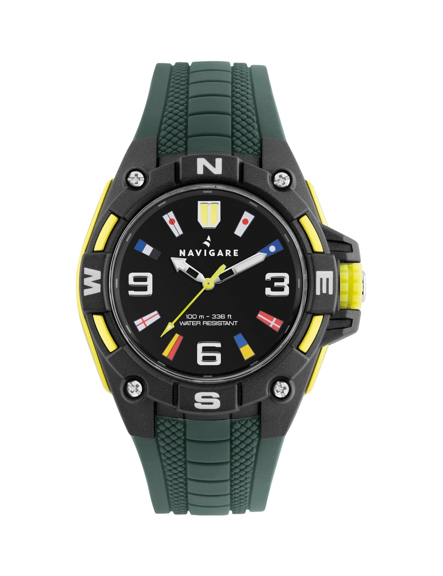 Orologio in Rubber Nero