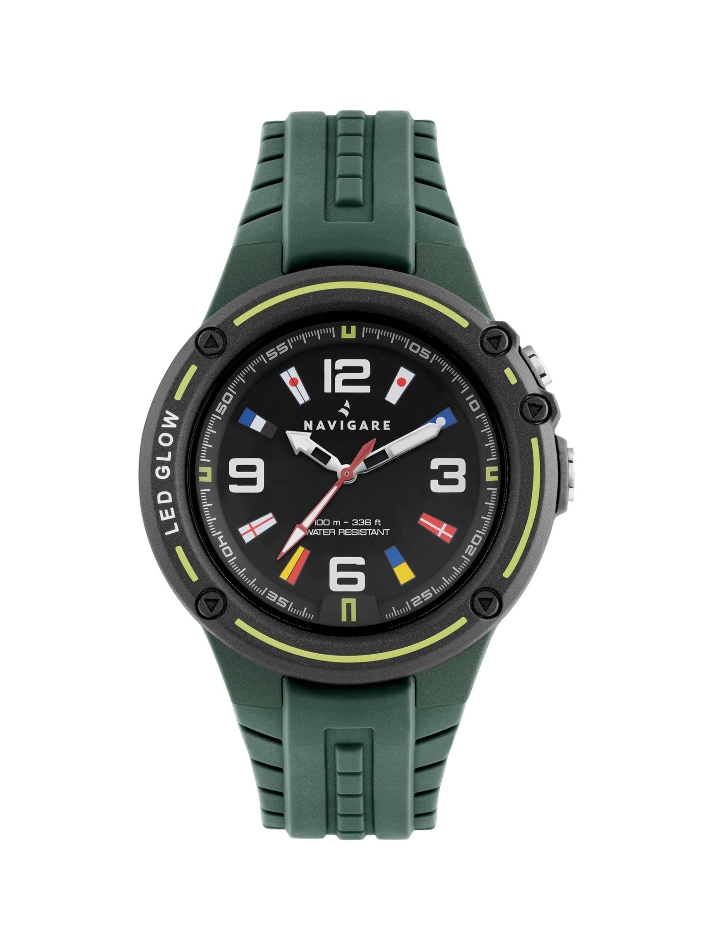 Orologio in Rubber Nero