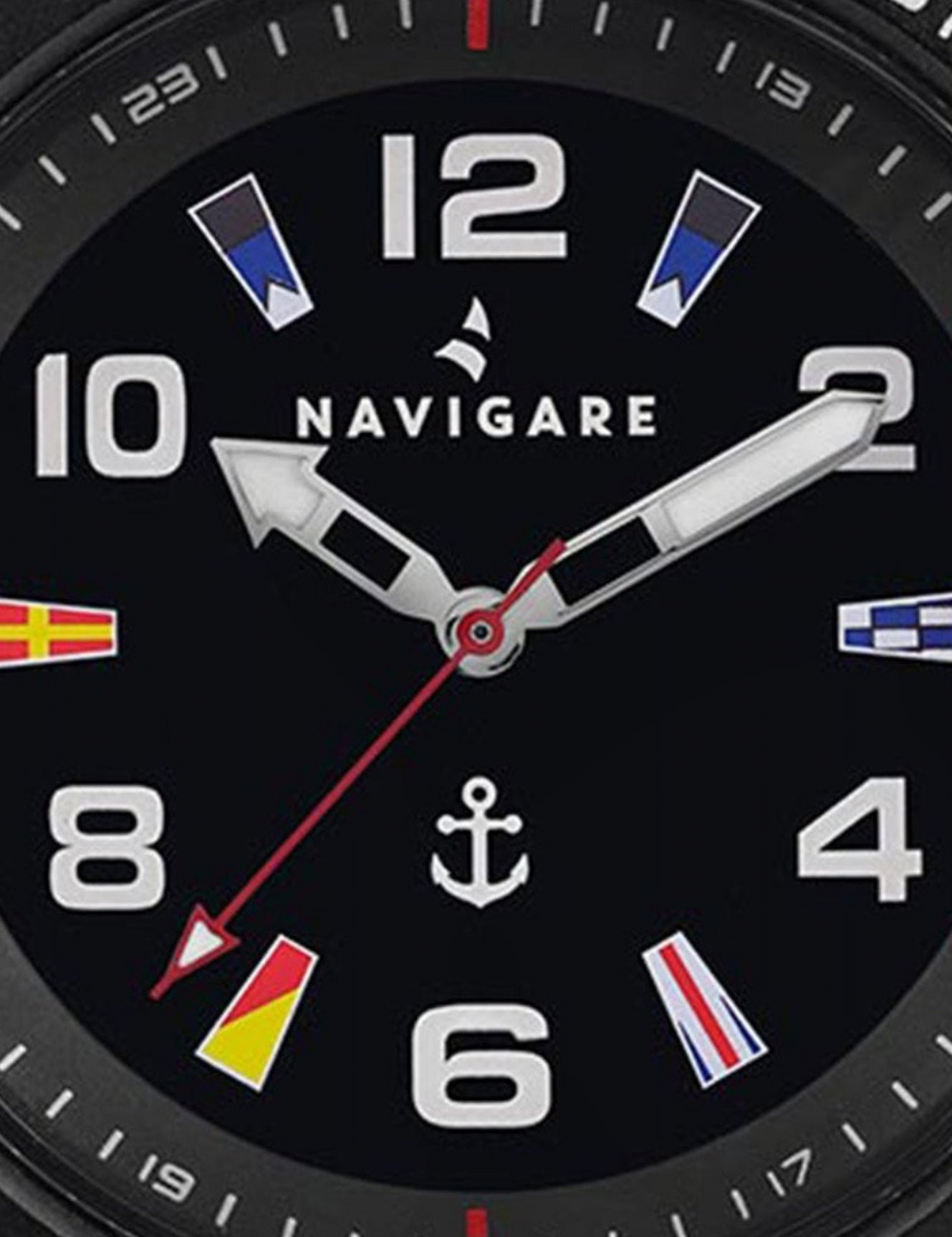 Orologio in Rubber Nero
