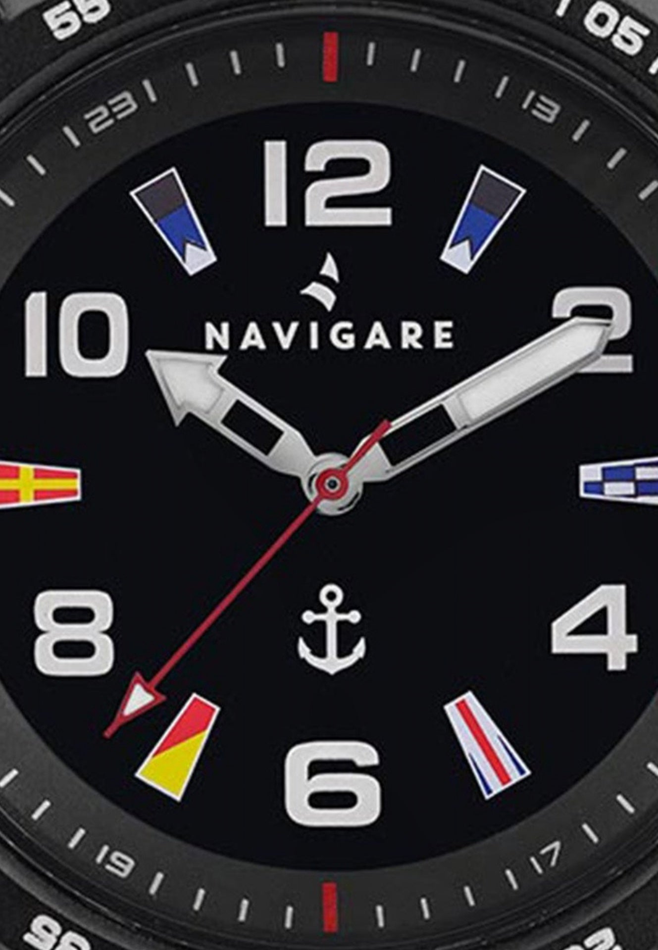 Orologio in Rubber Nero