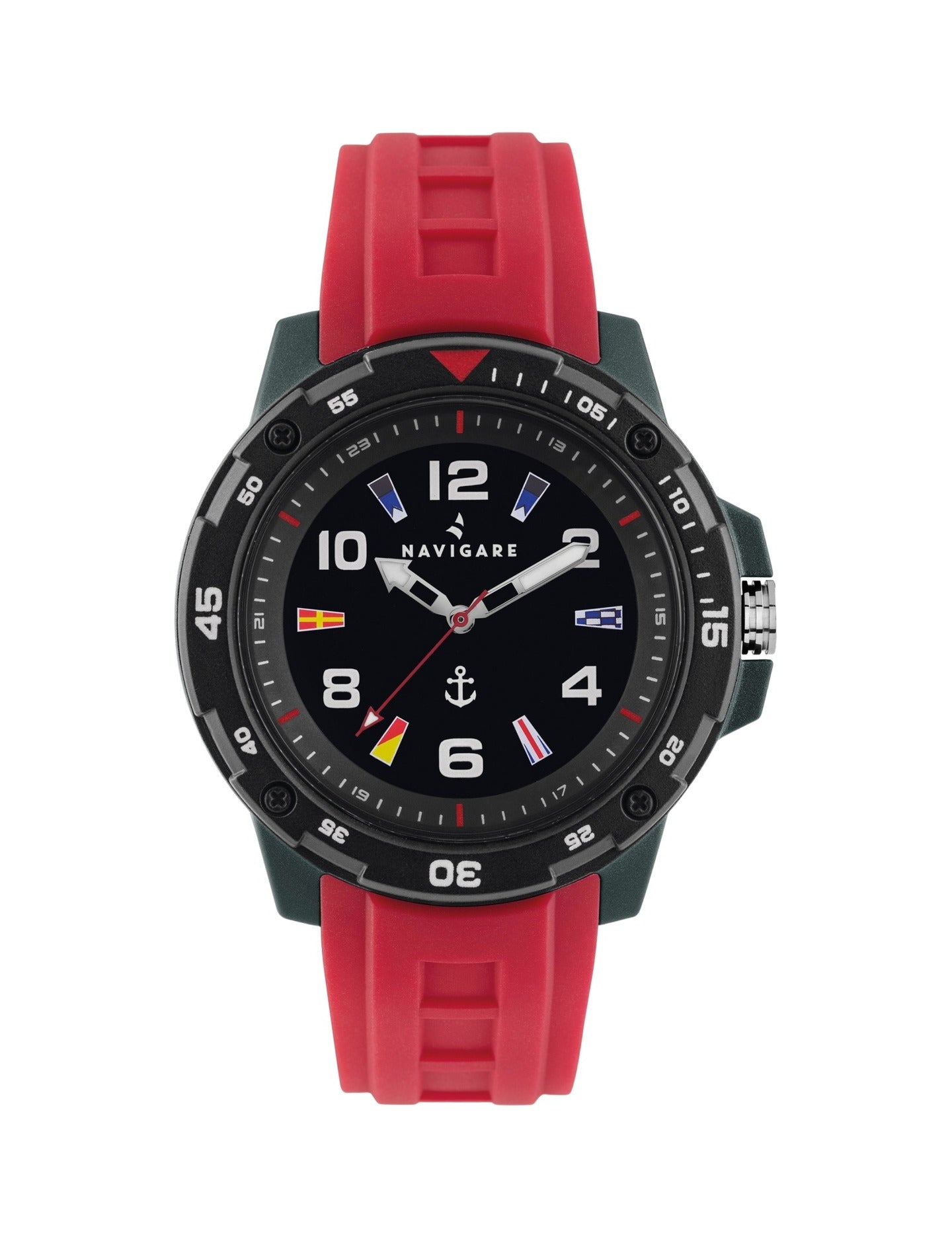 Orologio in Rubber Nero