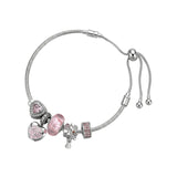 Bracciale in Poliestere Rosa