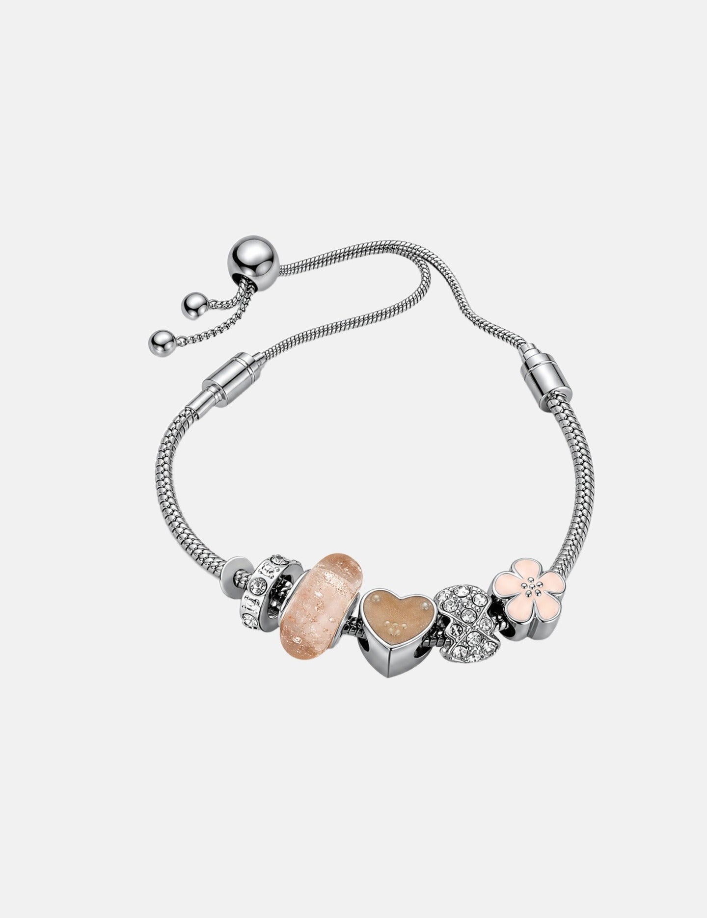 Bracciale in Poliestere Rosa