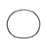 Bracciale in Poliestere Grigio Chiaro