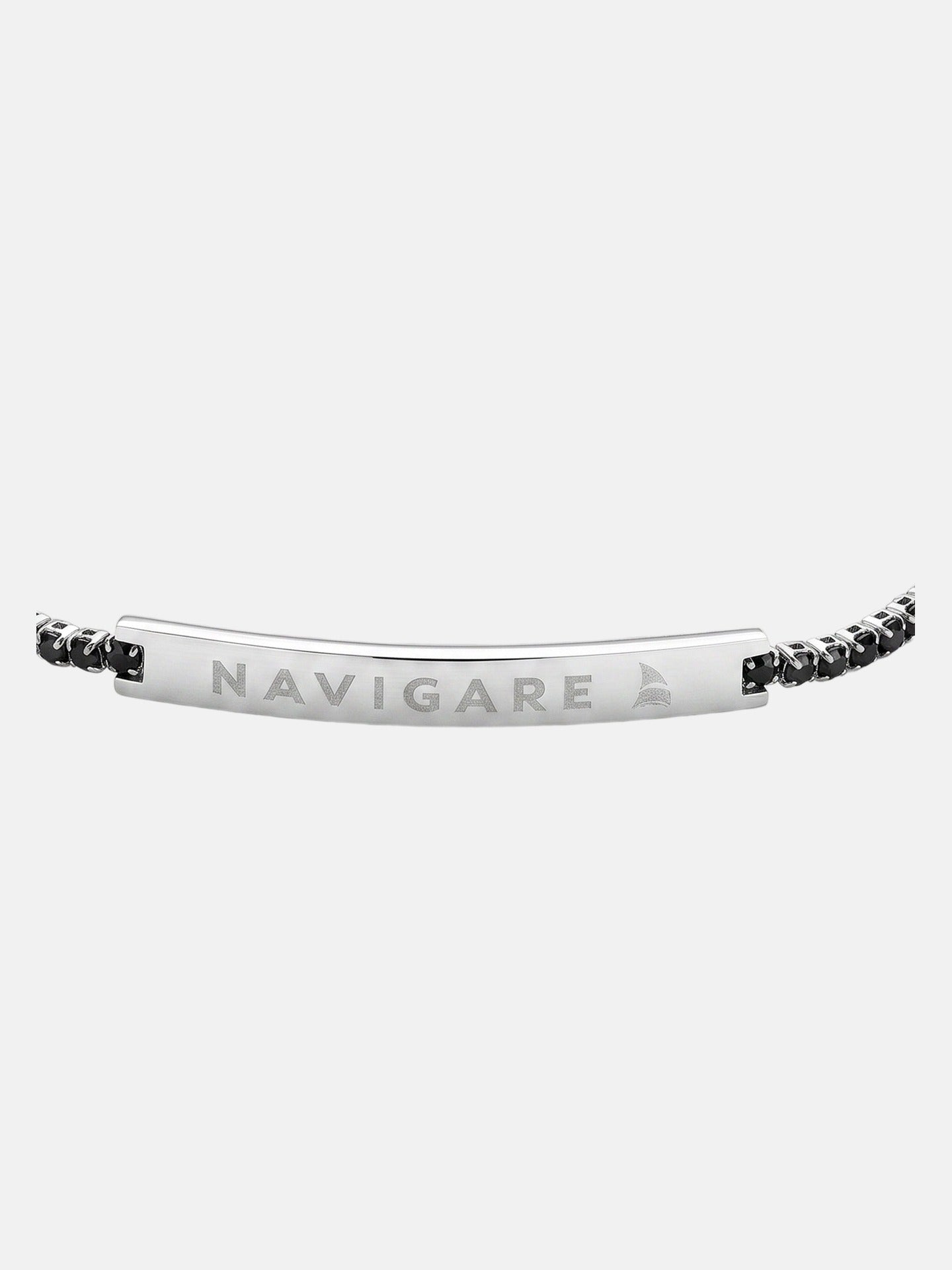 Bracciale in Poliestere Grigio Chiaro