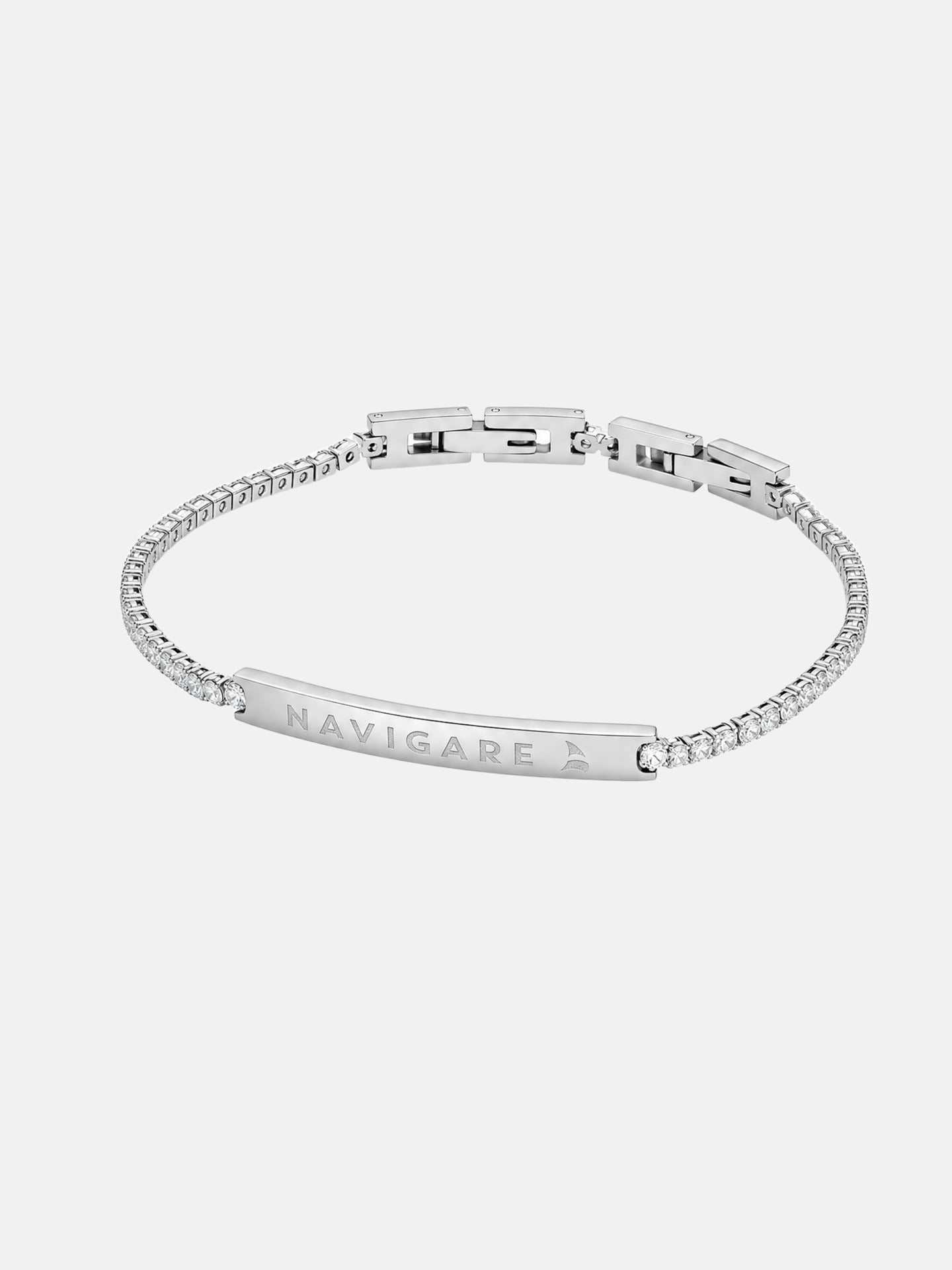 Bracciale in Poliestere Bianco