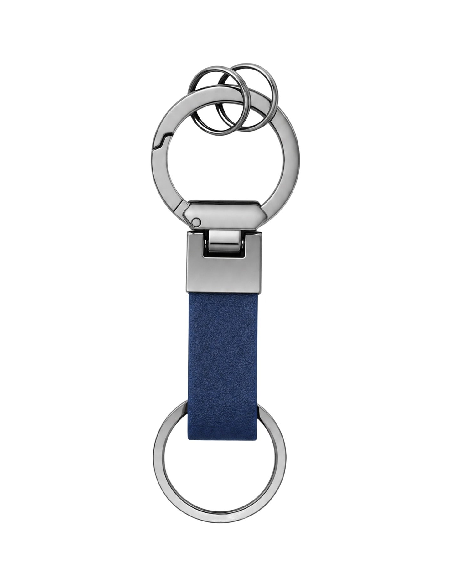 Set Portafoglio e Portachiavi in Poliestere Blu