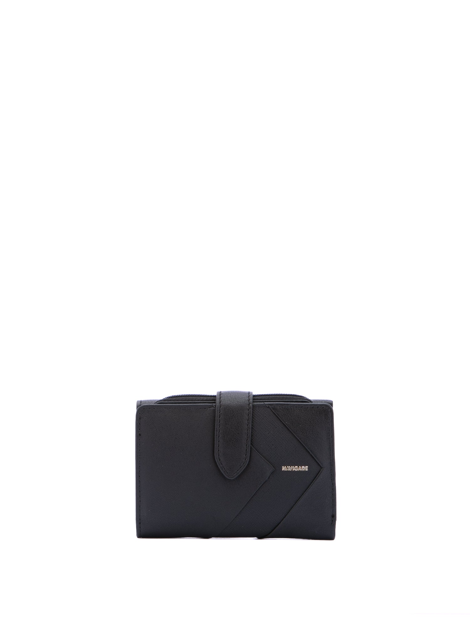 Portafoglio in Pelle Vegana Nero