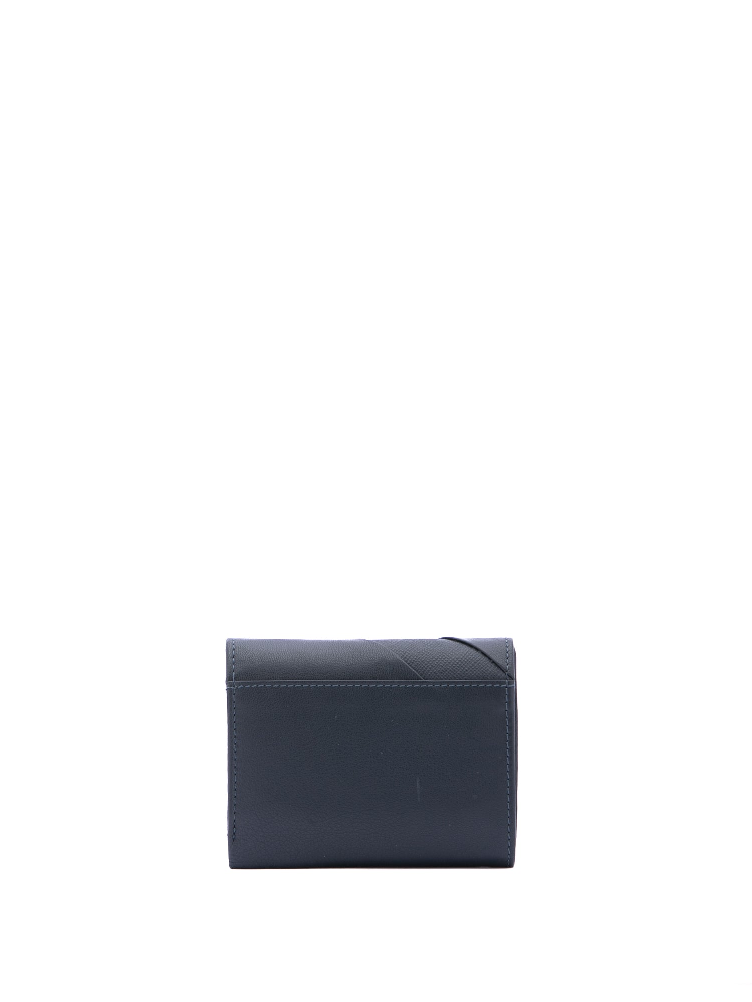 Portafoglio in Pelle Vegana Blu