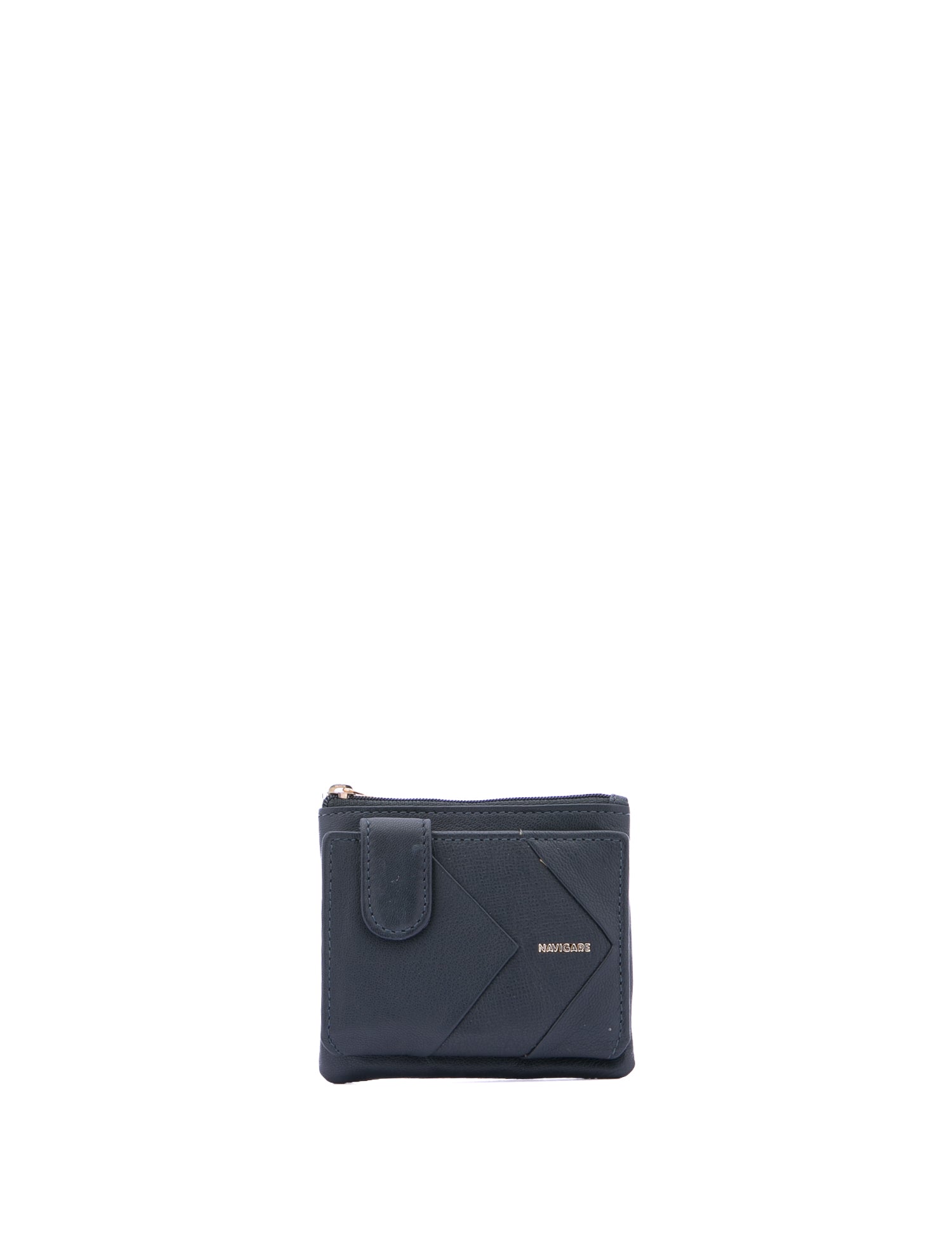 Portafoglio in Pelle Vegana Blu