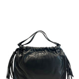Borsa a Mano in 100% Pu Vegan Leather Nero