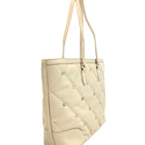 Borsa a Mano in 100% Pu Vegan Leather Bianco