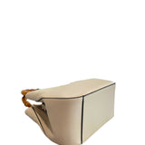Borsa a Mano in 100% Pu Vegan Leather Bianco