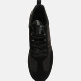 Sneakers Platform in Pelle Vegana Nero