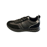 Sneakers Platform in Pelle Vegana Nero