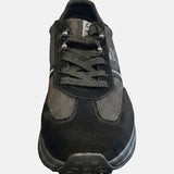 Sneakers Platform in Pelle Vegana Nero
