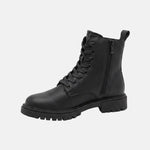 Sneakers Platform in Pelle Vegana Nero