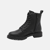Sneakers Platform in Pelle Vegana Nero