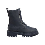 Sneakers Platform in Pelle Vegana Nero