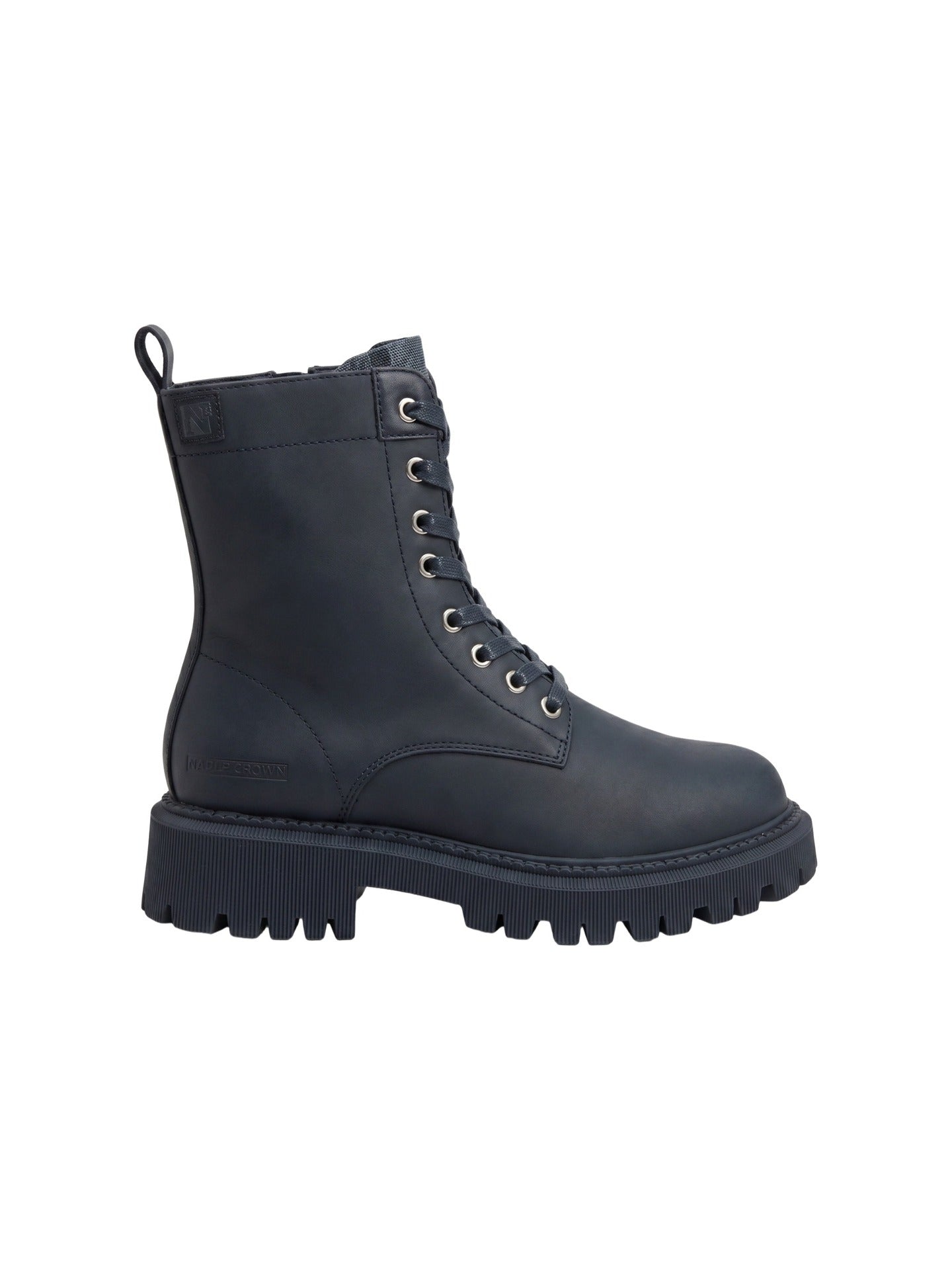 Sneakers Platform in Pelle Vegana Nero