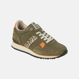 Sneakers Platform in Pelle Vegana Marrone