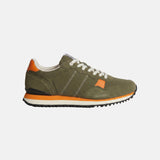Sneakers Platform in Pelle Vegana Marrone