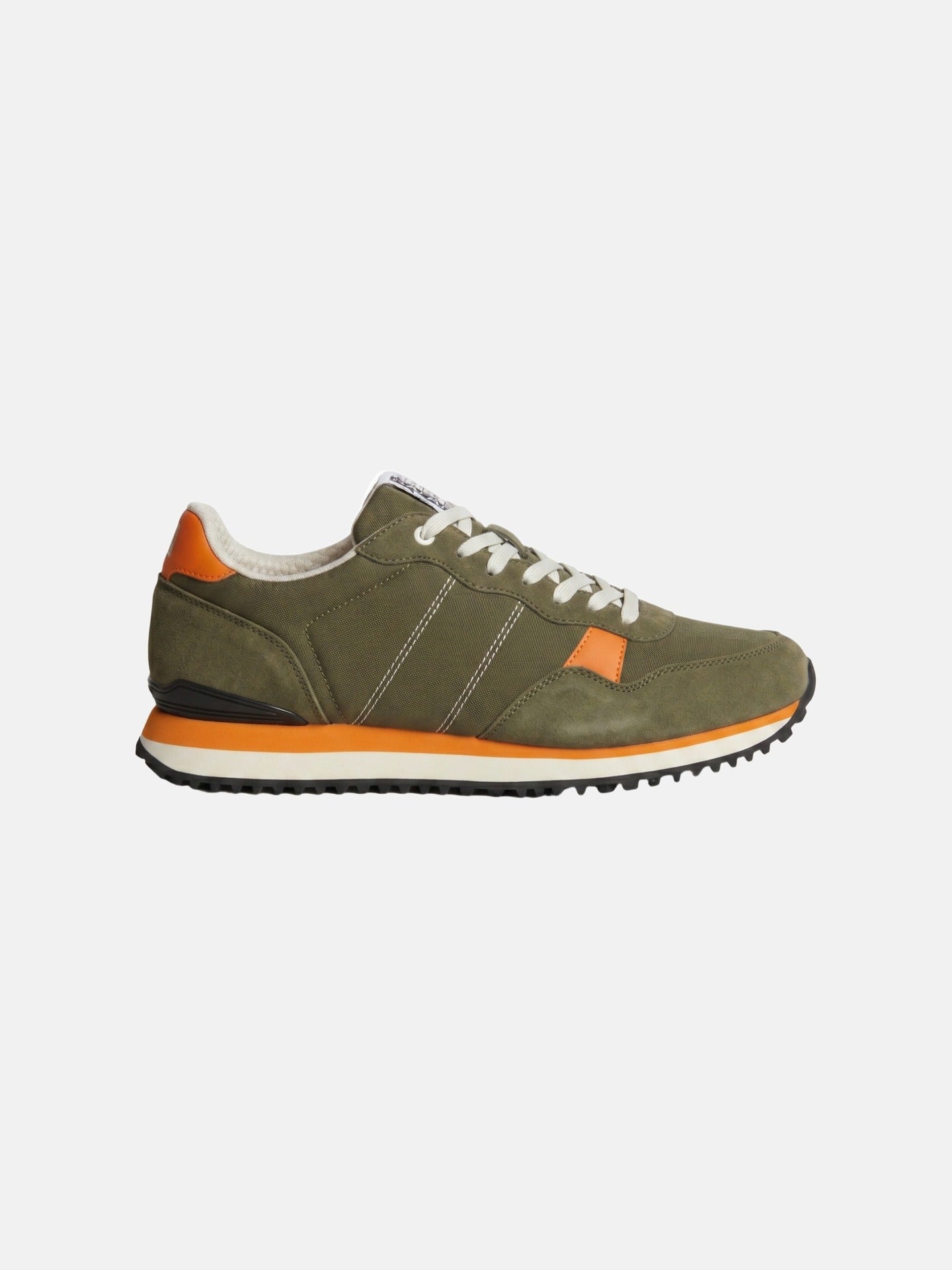 Sneakers Platform in Pelle Vegana Marrone