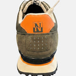Sneakers Platform in Pelle Vegana Marrone