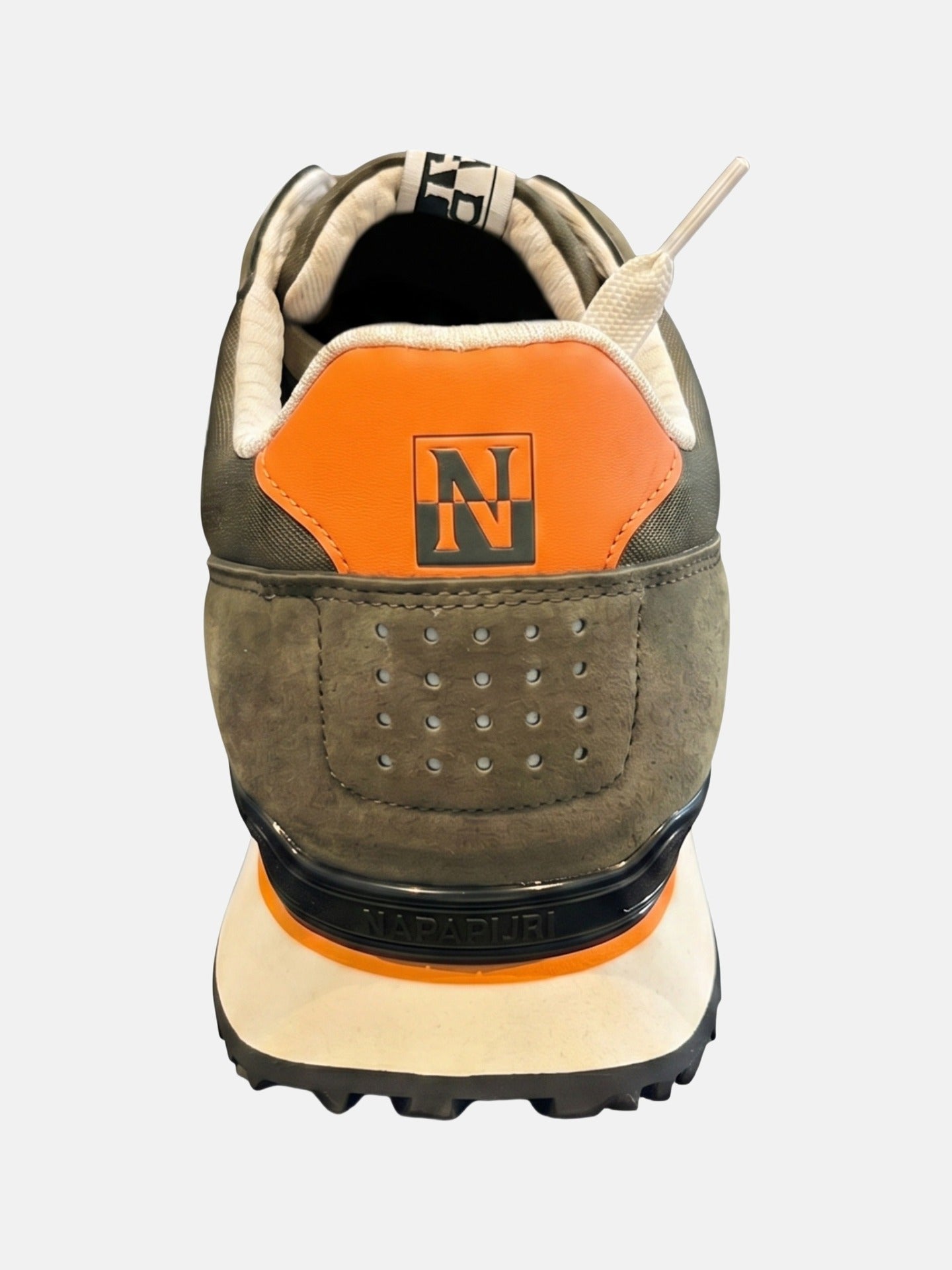 Sneakers Platform in Pelle Vegana Marrone