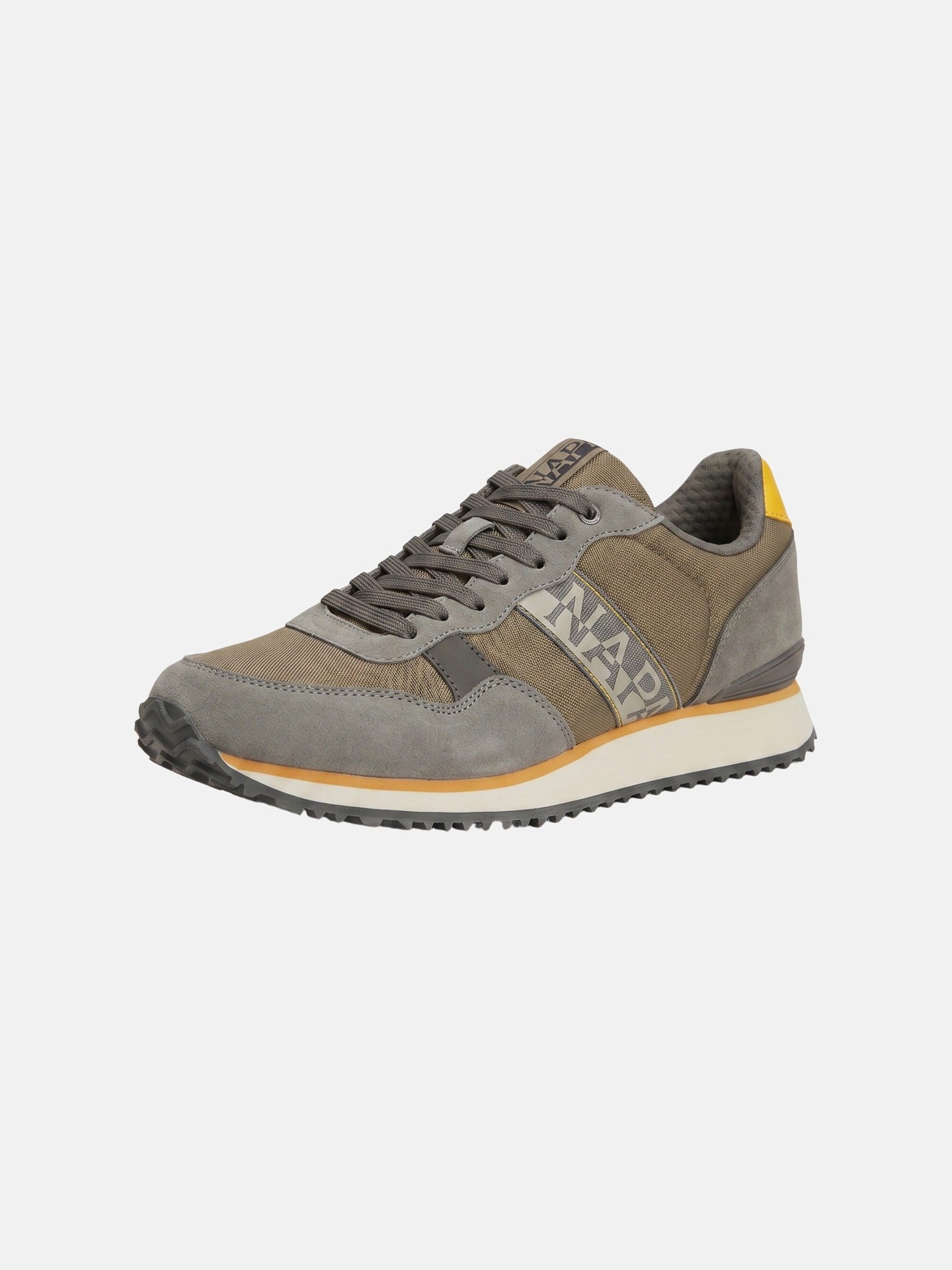 Sneakers Platform in Pelle Vegana Marrone