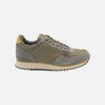 Sneakers Platform in Pelle Vegana Marrone