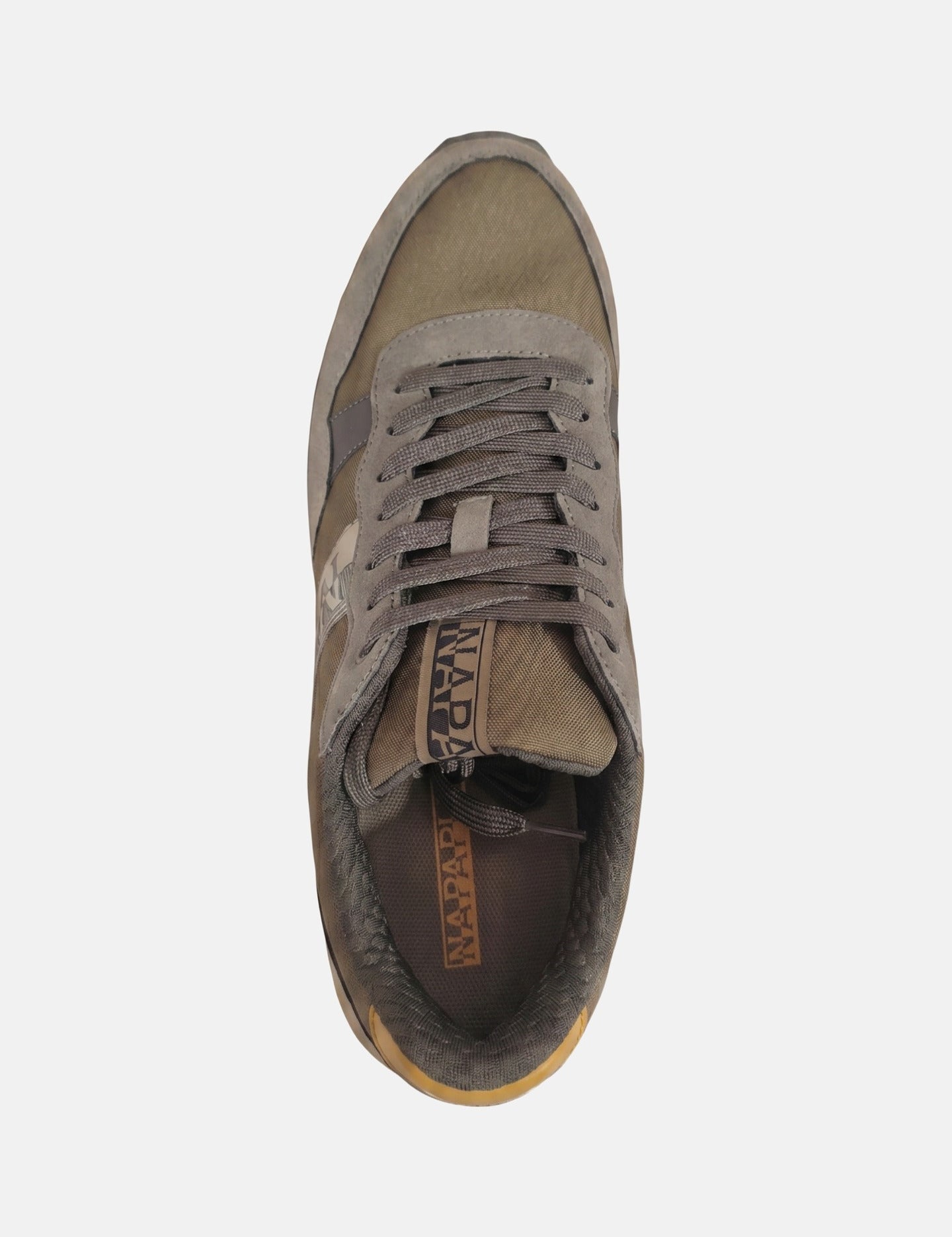 Sneakers Platform in Pelle Vegana Marrone