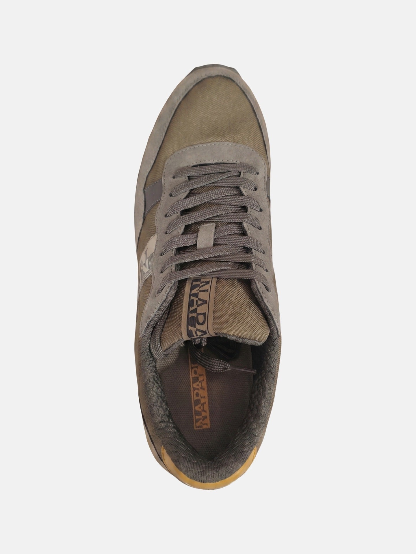 Sneakers Platform in Pelle Vegana Marrone