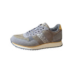 Sneakers Platform in Pelle Vegana Marrone