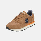 Sneakers Platform in Pelle Marrone