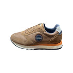 Sneakers Platform in Pelle Marrone