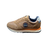 Sneakers Platform in Pelle Marrone