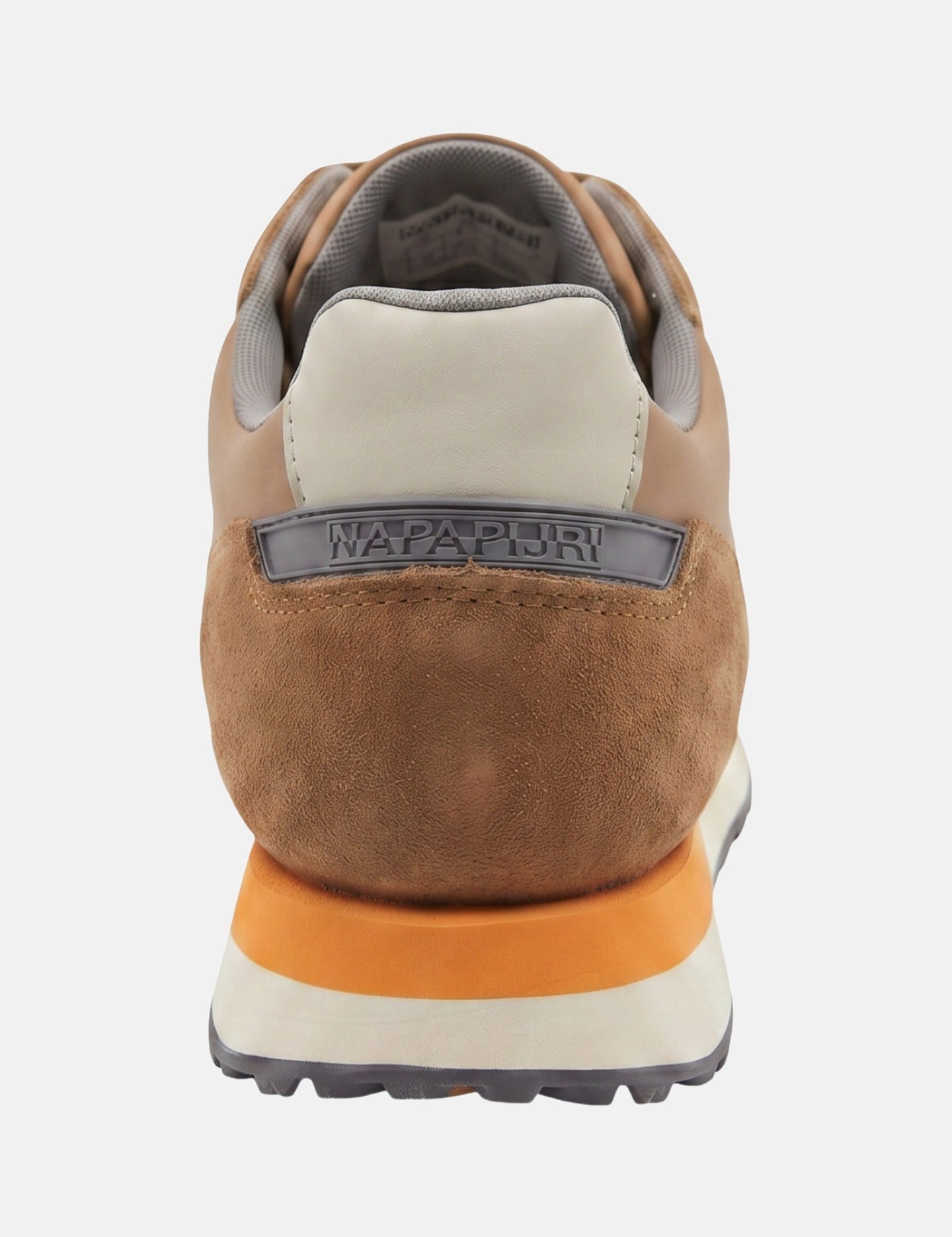 Sneakers Platform in Pelle Marrone