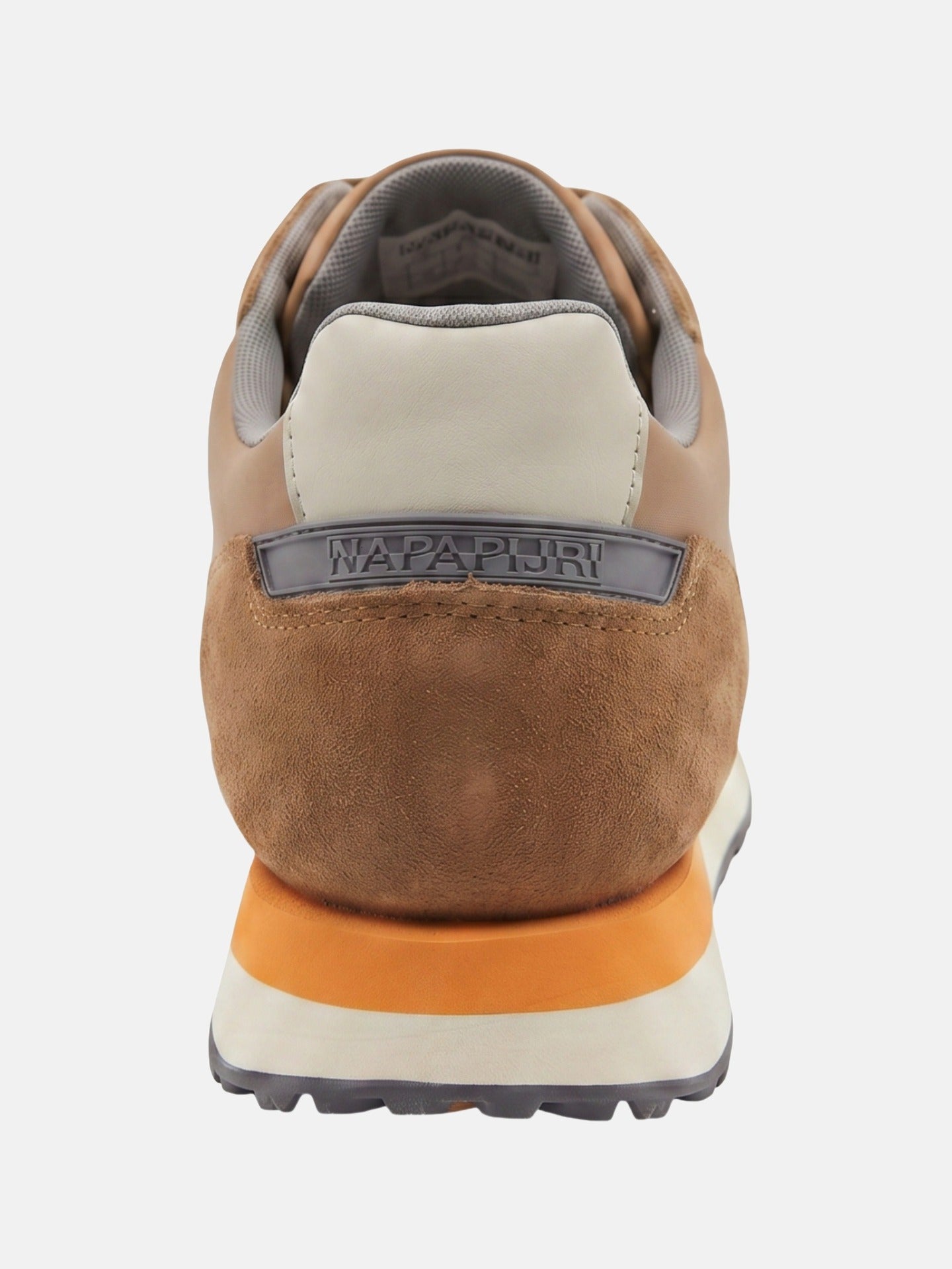 Sneakers Platform in Pelle Marrone