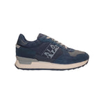 Sneakers Platform in Pelle Blu