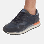 Sneakers Platform in Pelle Marrone